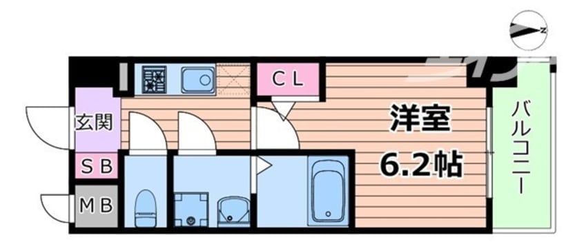 間取図 リヴェント福島