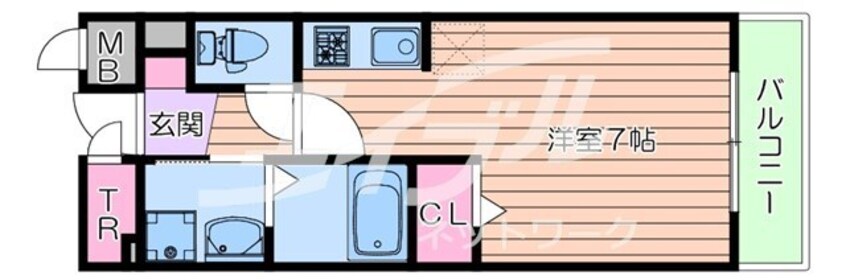 間取図 エクセレントⅡ藤田