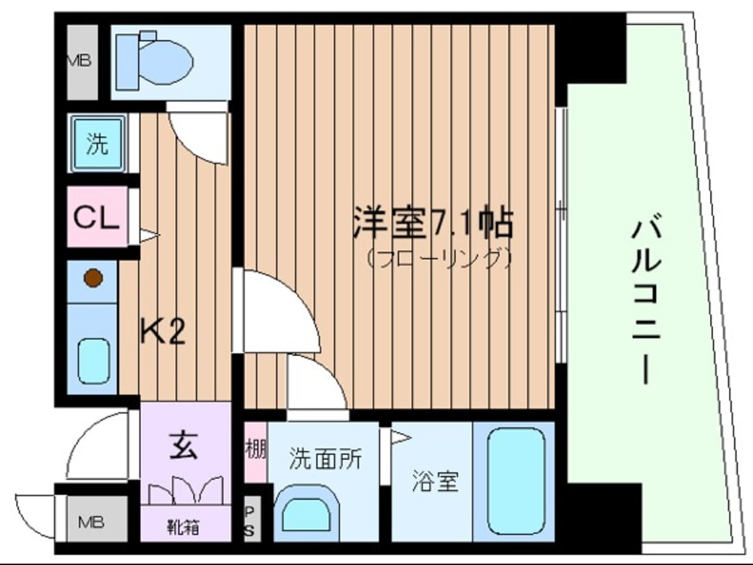 間取図 ファミール・リブレ梅田東