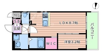 間取図 プレサンス桜ノ宮イーサリアル