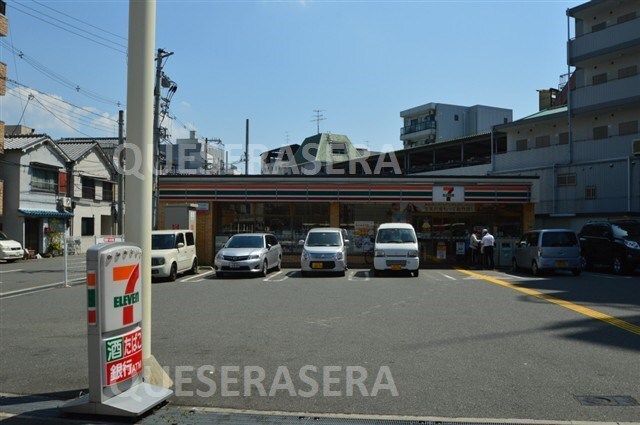 セブンイレブン大阪中野町4丁目店(コンビニ)まで218m※セブンイレブン大阪中野町4丁目店 プレサンス桜ノ宮イーサリアル