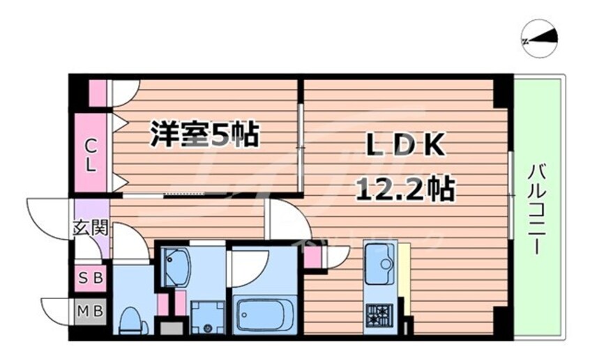 間取図 estageo関目高殿