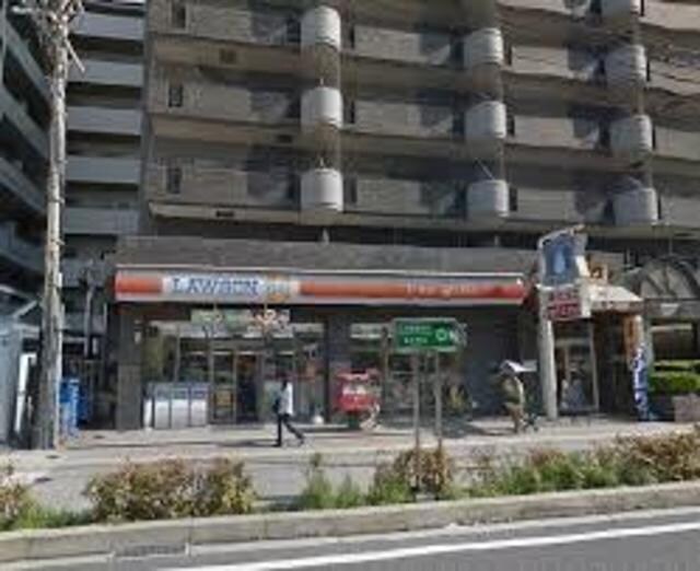 ローソン新森1丁目店(コンビニ)まで476m※ローソン新森1丁目店 estageo関目高殿