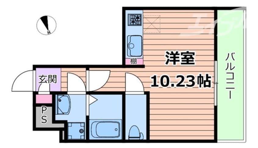 間取図 ArtizA西長堀