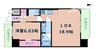 東海道本線<琵琶湖線・JR京都線>/東淀川駅 徒歩7分 2階 1年未満 1LDKの間取り