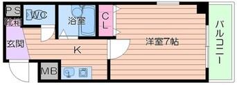 間取図 貴王天満橋