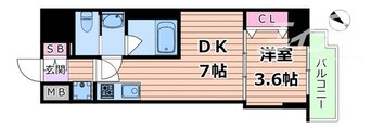 間取図 Dimora靭公園