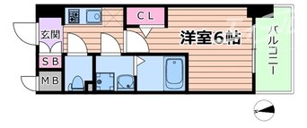 間取図 エスリードレジデンス梅田グランゲート