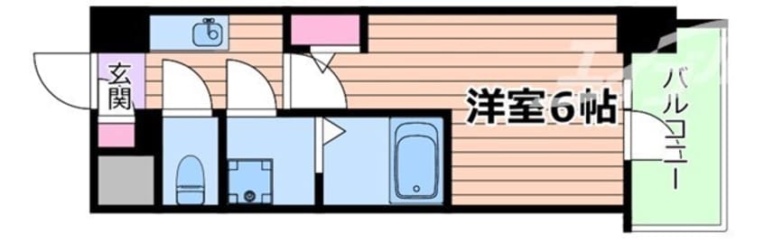 間取図 エスリードレジデンス梅田デュオ