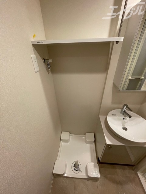 洗濯機置き場です！ エスリードレジデンス大阪谷町ザ・マークス