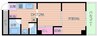 CITY SPIRE立売堀 1DKの間取り