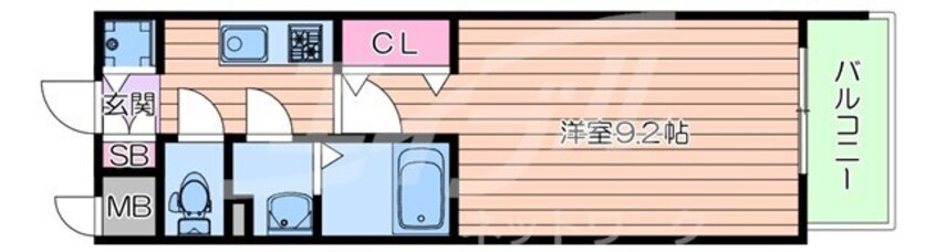 間取図 サムティ都島North