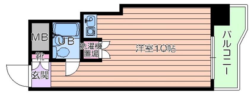 間取図 ローラン南森町