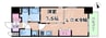 URBANLINK森小路駅前（旧ルネフラッツ森小路駅前） 1LDKの間取り