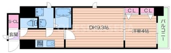 間取図 スプランディッド淀屋橋DUE