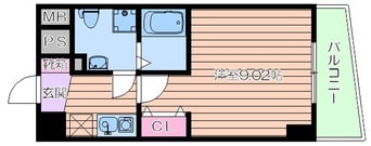 間取図 プラディオ天満セレニテ