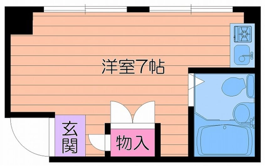 間取図 アトレ・ナニワ