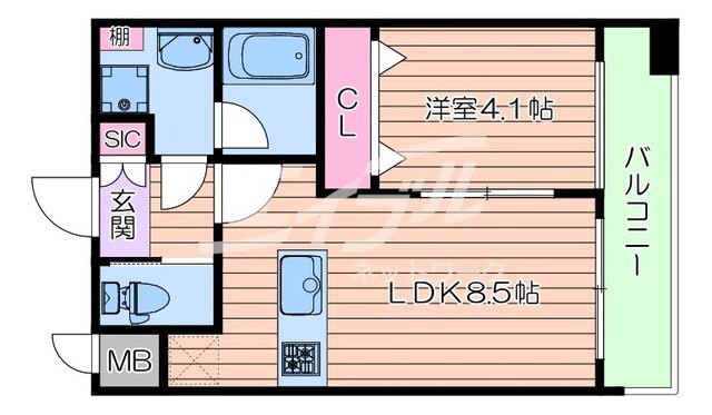 間取り図 プレジオ城北