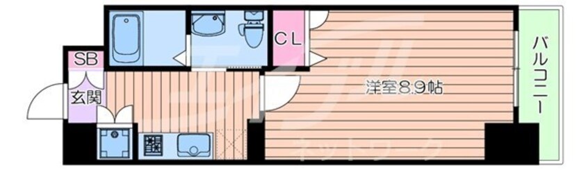 間取図 ルクレ京橋