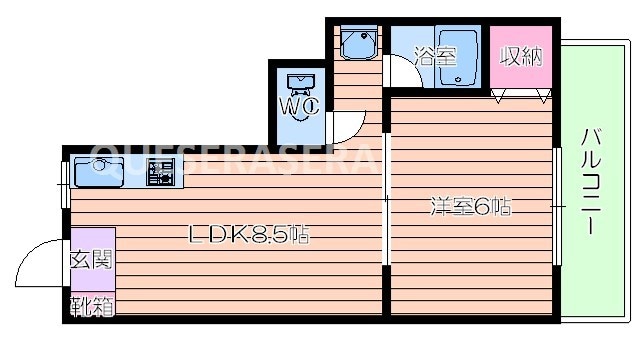 間取り図 カーサ・ソレアード