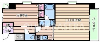 間取図 S-RESIDENCE淀屋橋