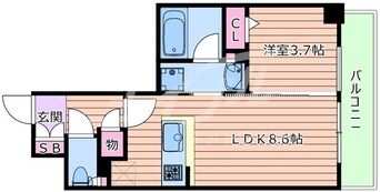 間取図 アーバネックス大阪城北