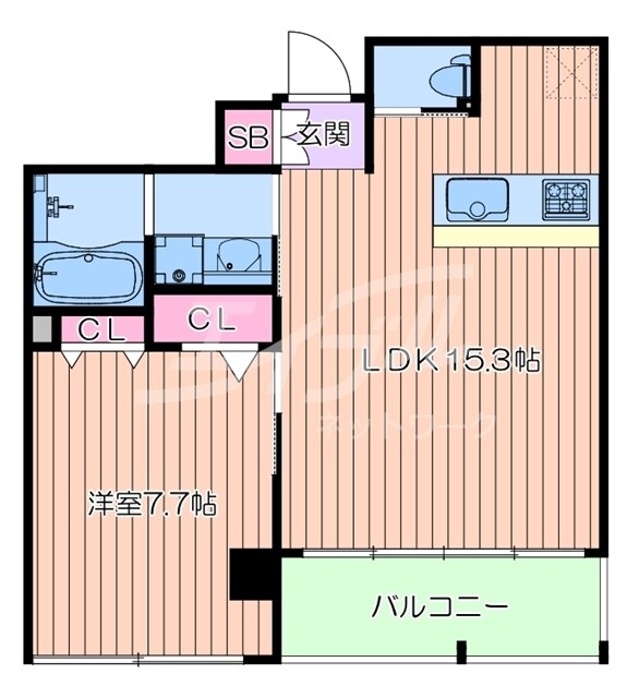間取り図 フローレス都島Ⅰ