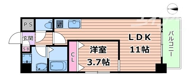 間取り図 エクレレメディコ天六