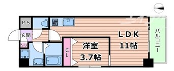間取図 エクレレメディコ天六