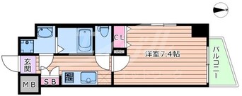 間取図 レオンヴァリエ都島北通