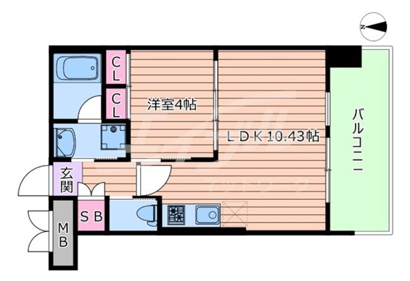 間取図 プレジオ都島北通