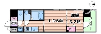 間取図 LUORE＋新大阪SOUTH