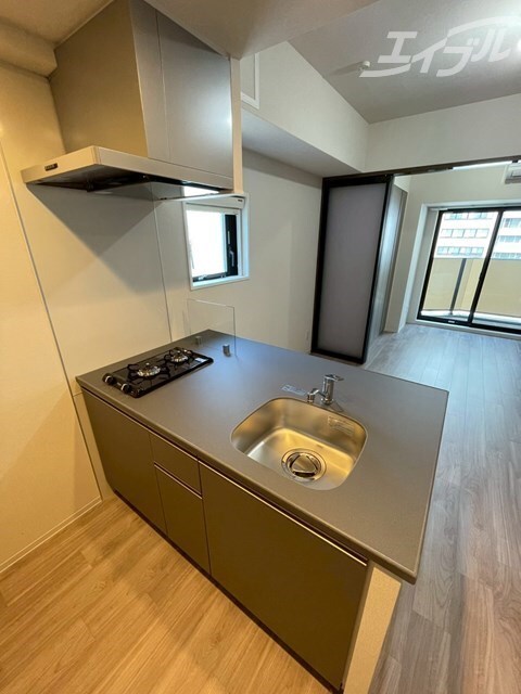 料理しやすいキッチンスペースです クレストコート堂島