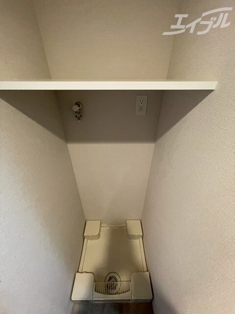 洗濯機置場です クレストコート堂島