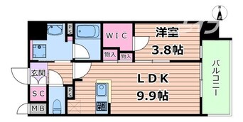 間取図 カーサレグラス森之宮