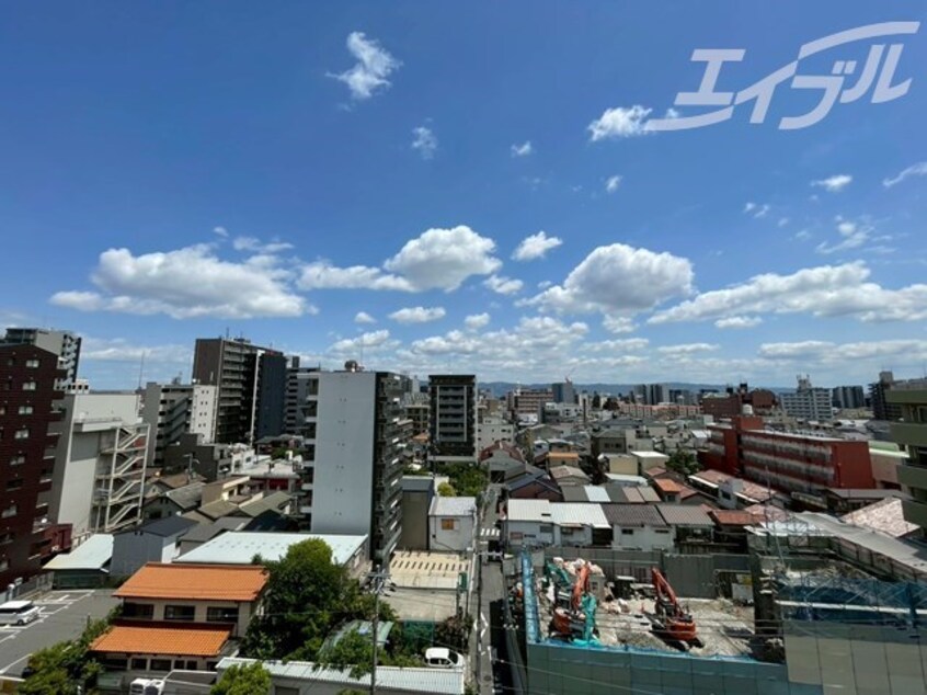 バルコニーからの景色です カーサレグラス森之宮