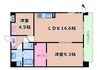 GLUCK　MAISON　F-EBIE XVII 3LDKの間取り