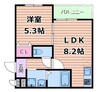 大阪メトロ千日前線/新深江駅 徒歩4分 1階 建築中 1LDKの間取り