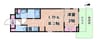 S-MOVE都島EAST 1LDKの間取り
