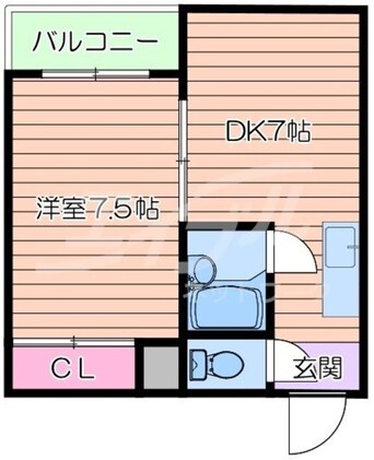 間取図 プレアール今福西