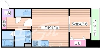 間取図 エタニティ蒲生