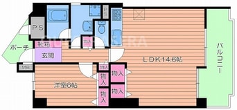 間取図 京橋アドバンス２１