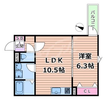 間取図 （仮）グロワールひまりⅡ