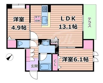 間取図 シャーメゾン　アヴァンス