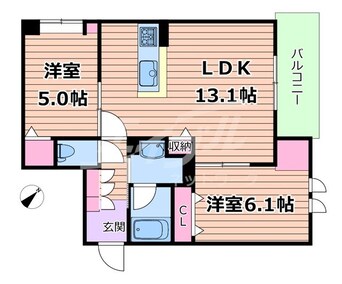 間取図 シャーメゾン　アヴァンス