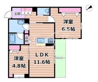 間取図 シャーメゾン　アヴァンス