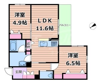 間取図 シャーメゾン　アヴァンス
