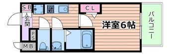 間取図 プレサンス深江橋ラヴィゲート
