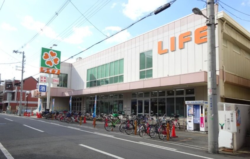 ライフ新深江店(スーパー)まで642m※ライフ新深江店 グラン今里south