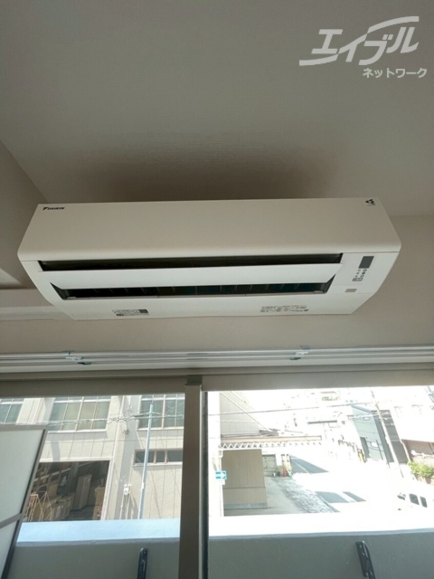 エアコン１台完備です エスリードレジデンス大阪福島シティスクエア